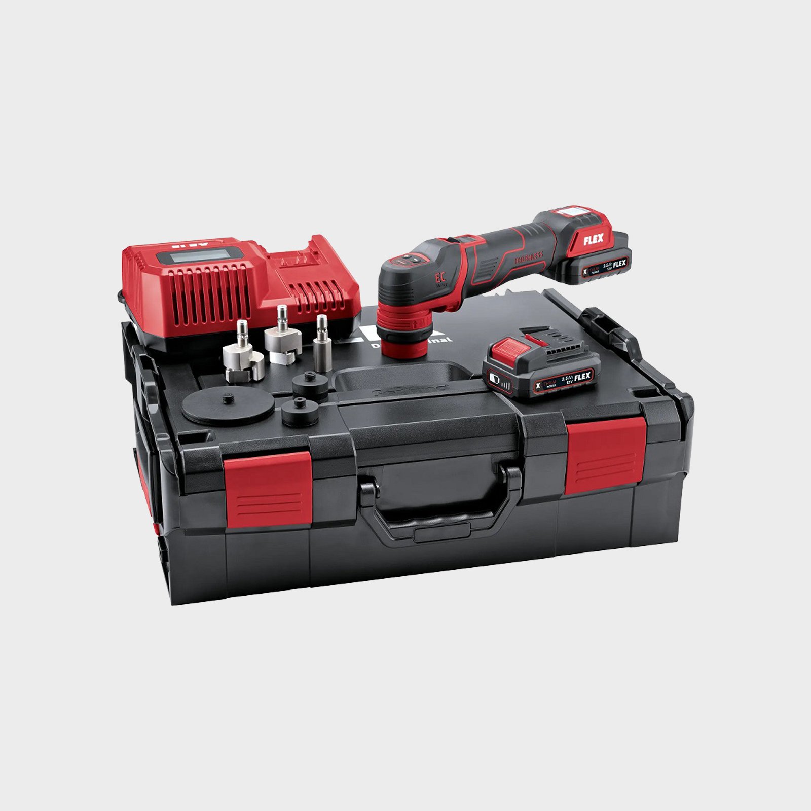 Flex-tools Polidora a Bateria PXE 80 12-EC/2.5 Set