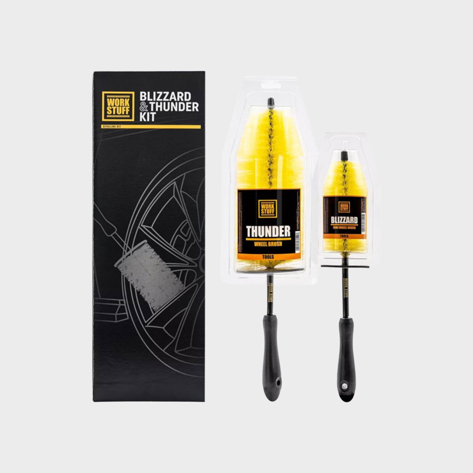 Work Stuff Kit Escovas Blizard and Thunder